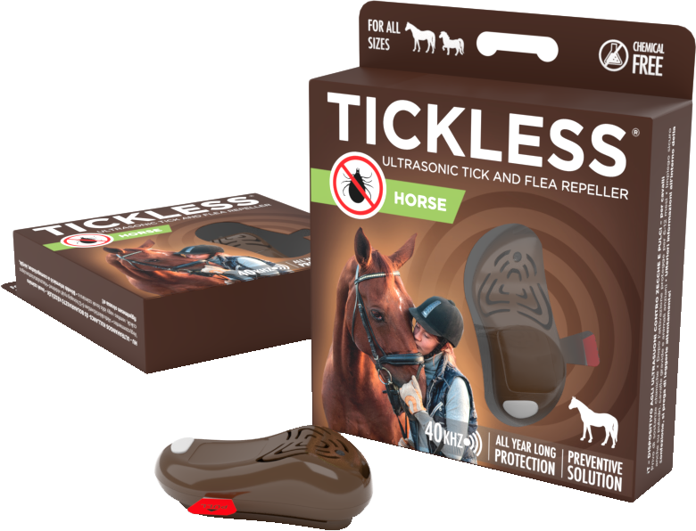 TICKLESS Horse ultrahangos kullancsriasztó lovaknak, barna (PRO10-105BR)