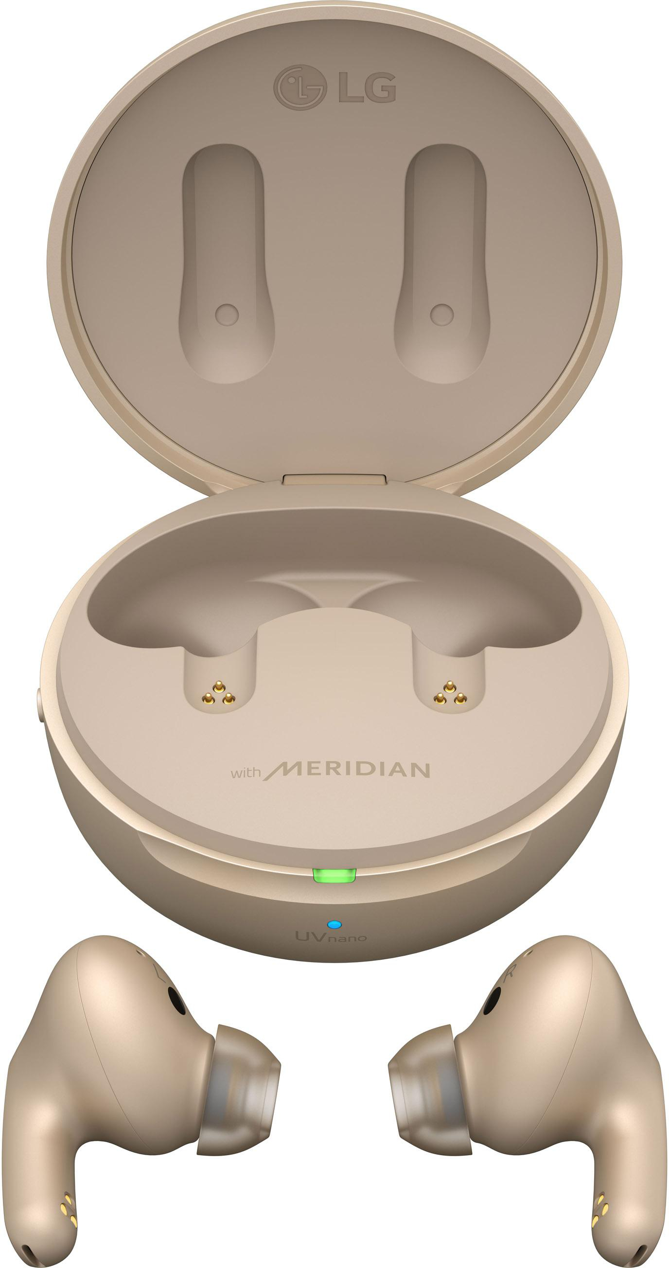 LG TONE Free DFP9E, In-ear Kopfhörer Bluetooth Hazel Gold