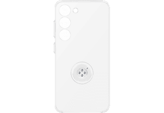 SAMSUNG Galaxy S23 Standlı Halkalı Telefon Kılıfı Şeffaf