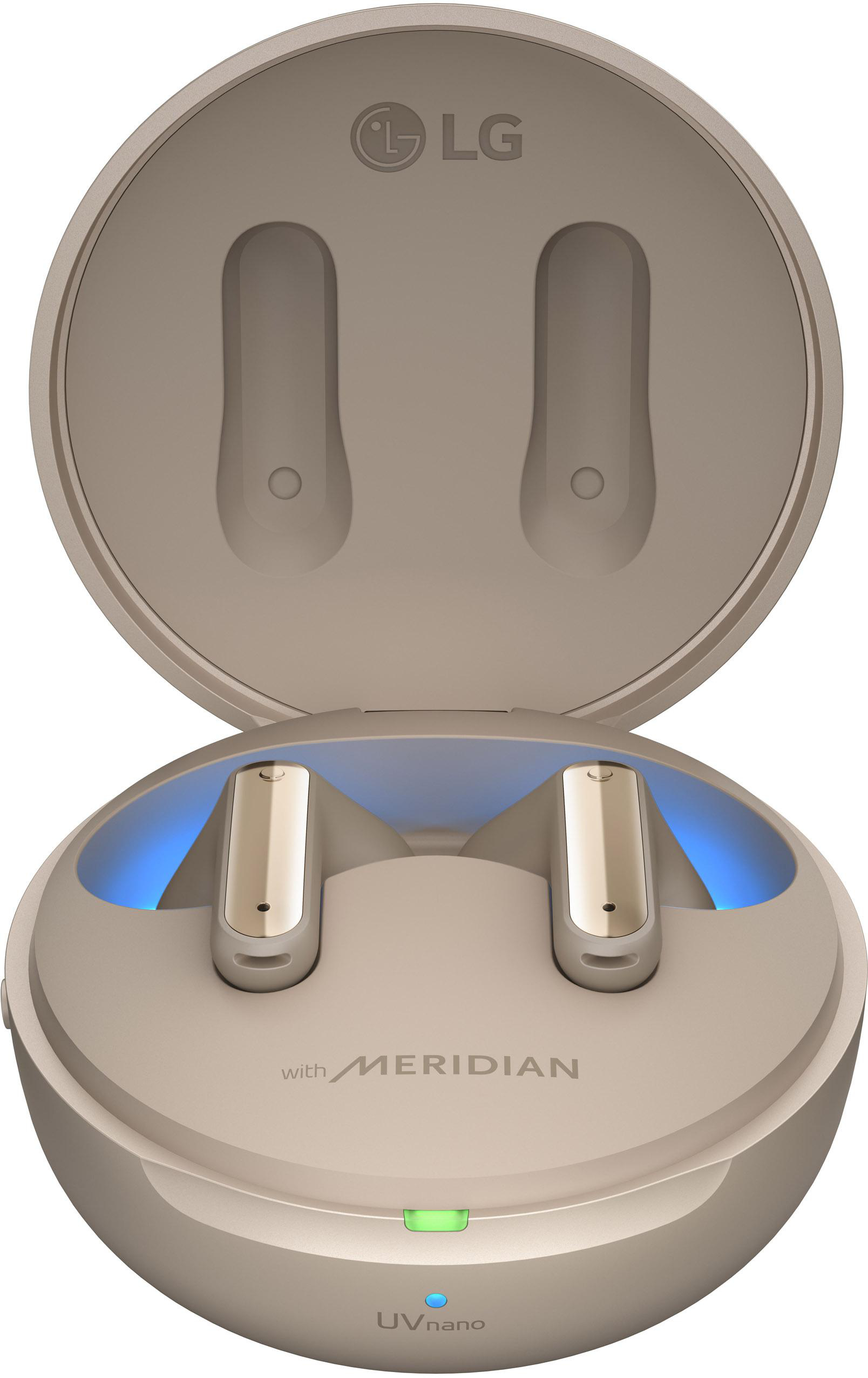 LG TONE Free DFP9E, In-ear Kopfhörer Bluetooth Hazel Gold