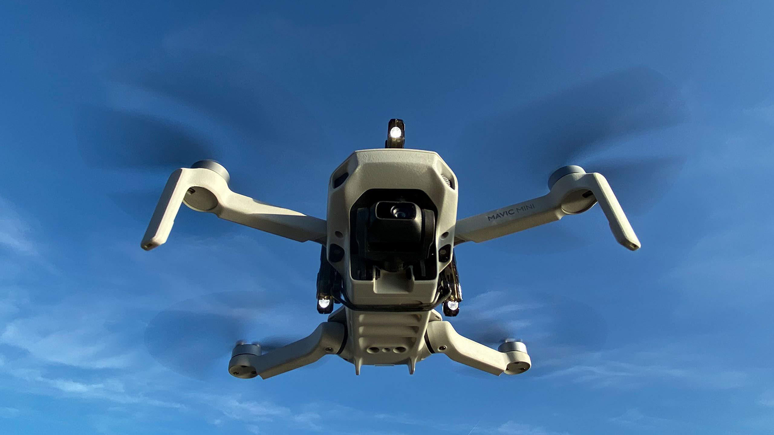 ROBOTERWERK OWL, für Mini Transparent/Schwarz DJI Beleuchtungssystem, Mavic Drohnen