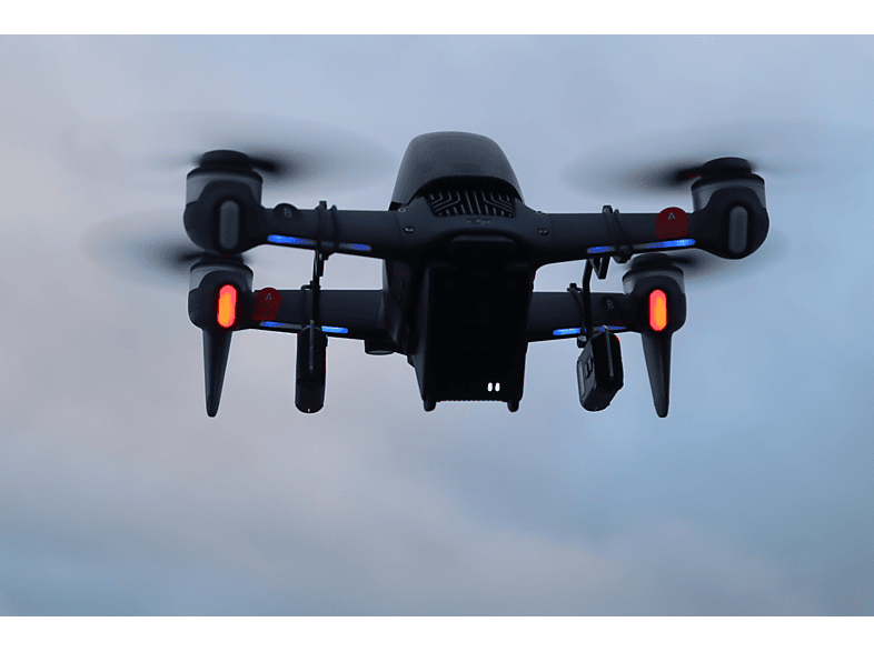 Thumbnail - ROBOTERWERK MONA 500 Dual, für DJI FPV Drohnen Beleuchtungssystem, Schwarz