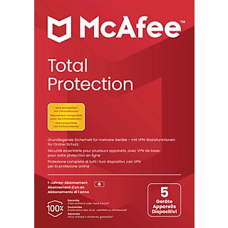 Total Protection (5 Geräte/1 Jahr) CiaB - PC/MAC - Deutsch, Französisch, Italienisch