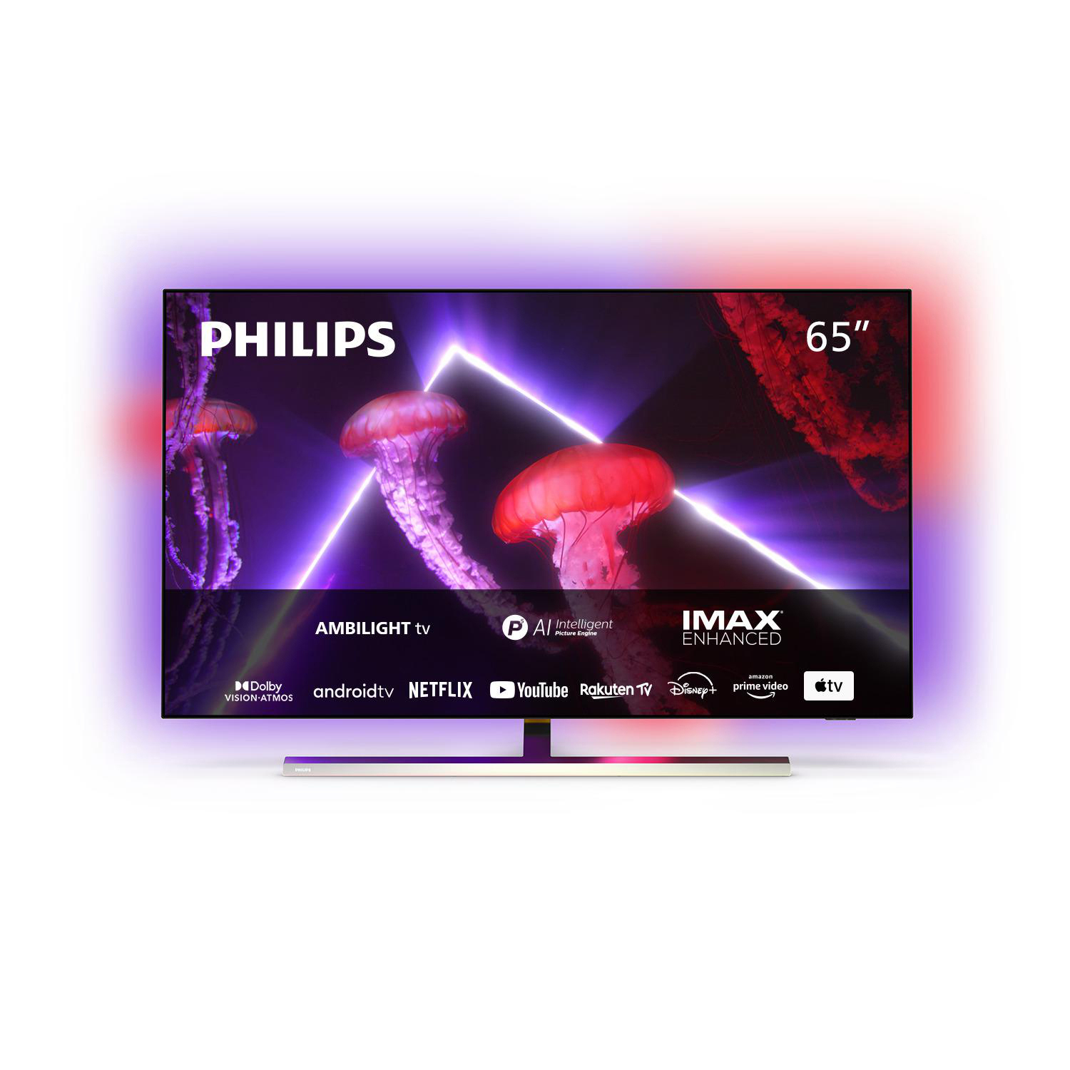 PHILIPS 65OLED837/12 / cm, TV™ OLED Ambilight, (R)) SMART 164 65 TV TV, Android Zoll 4K, 11 (Flat, OLED