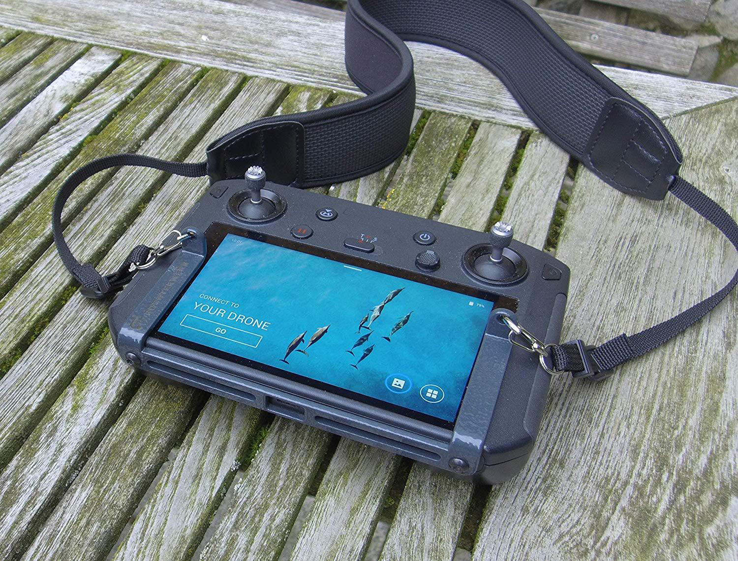 ROBOTERWERK für DJI Smart Controller (RM500) Schultergurt für Fernsteuerung, Schwarz