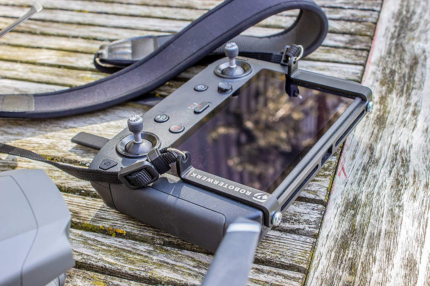 ROBOTERWERK für DJI Smart Controller (RM500) Schultergurt für Fernsteuerung, Schwarz
