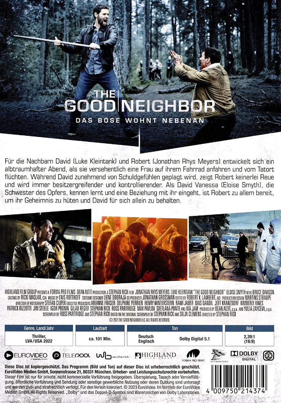 DVD-Hülle mit Text und Bildern von Schauspielern in einer Szene.