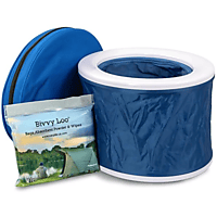 CARPLIFE Bivvy Loo Camping Toilette, blue