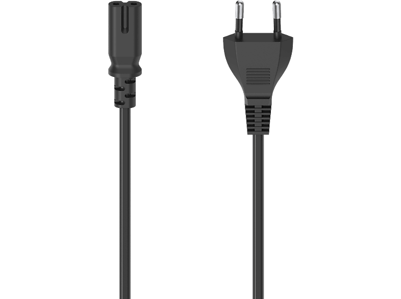 Cable de alimentación con enchufe de dos clavijas – C&M Computer