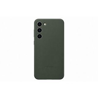SAMSUNG Galaxy S23 Plus Leather Cover Groen