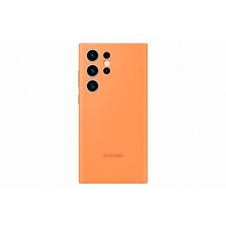 SAMSUNG Galaxy S23 Ultra Silicone Cover Oranje