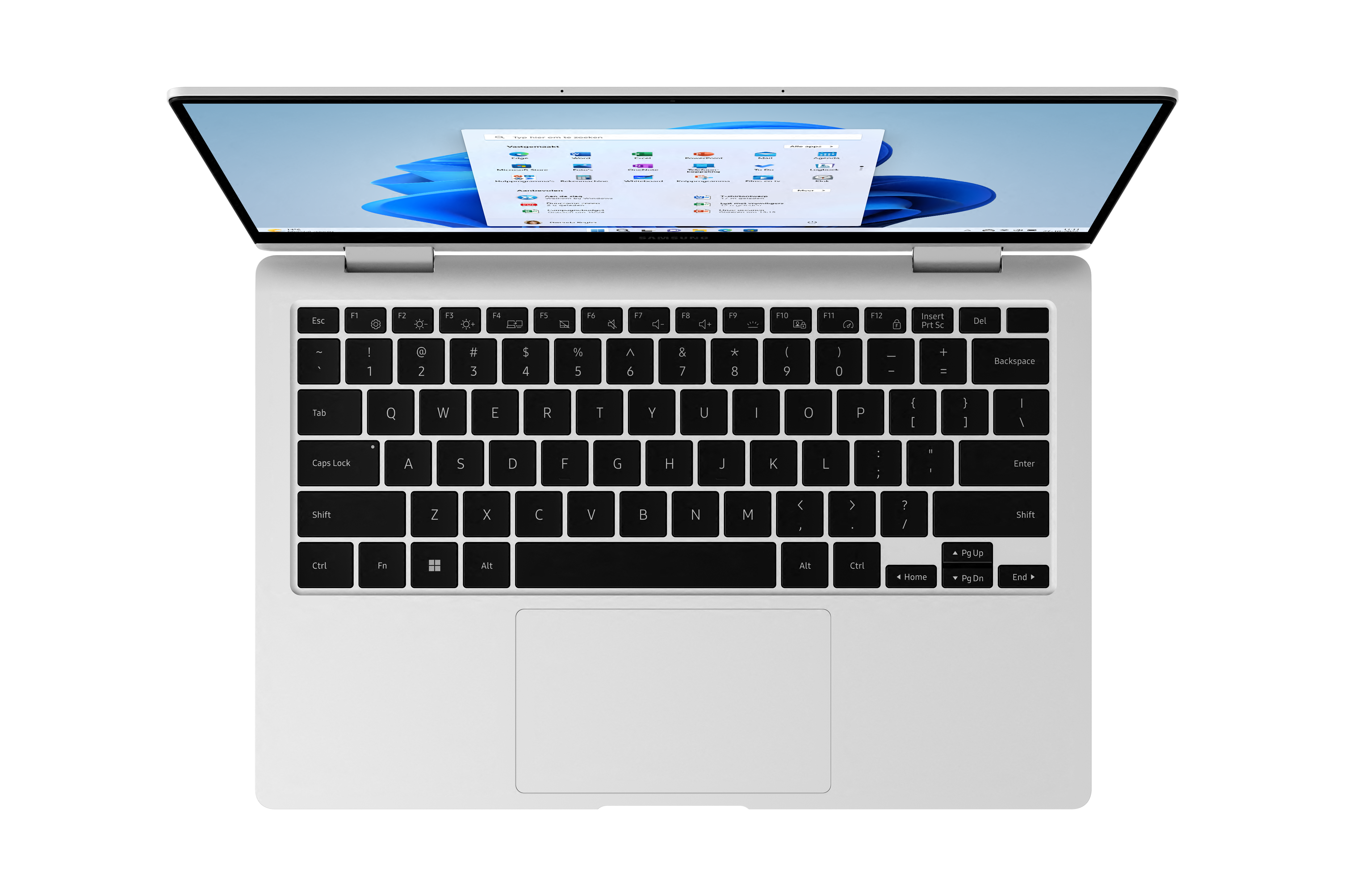 SAMSUNG Galaxy Book3 360 Zilver - 13.3 inch - Intel Core i7 - 16 GB - 512 GB