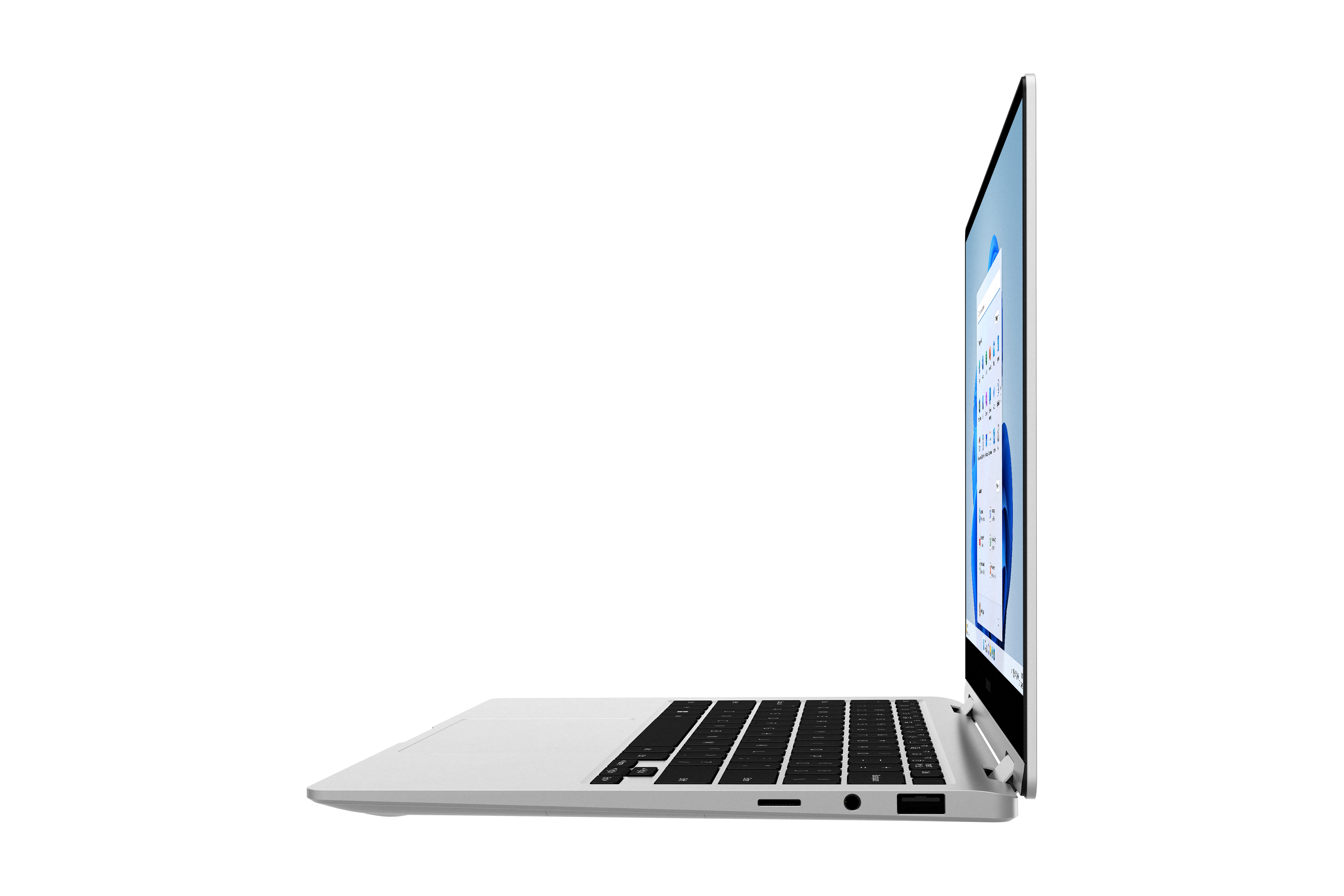 SAMSUNG Galaxy Book3 360 Zilver - 13.3 inch - Intel Core i7 - 16 GB - 512 GB