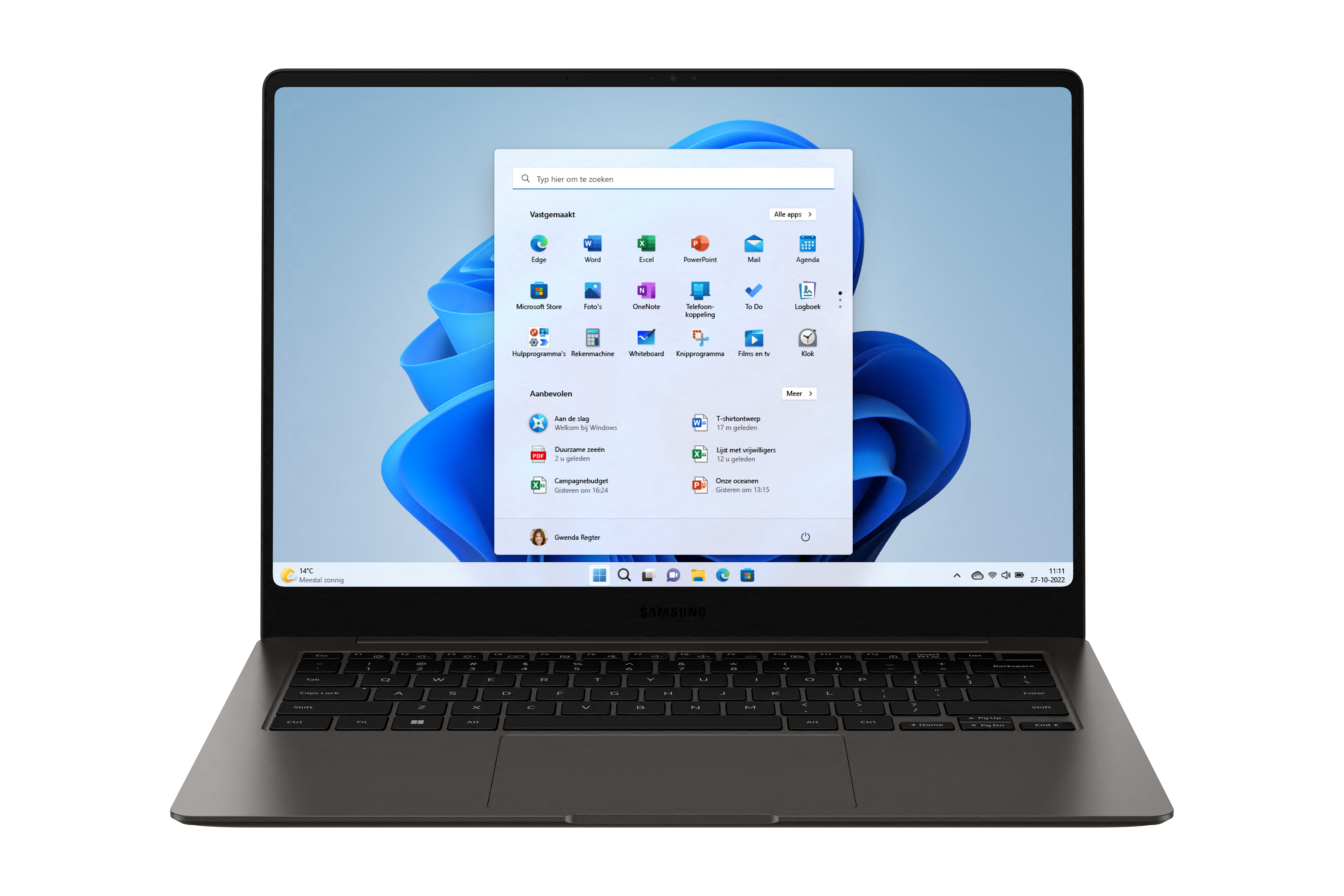 SAMSUNG Galaxy Book3 Pro Grijs - 14.0 inch - Intel Core i7 - 16 GB - 512 GB
