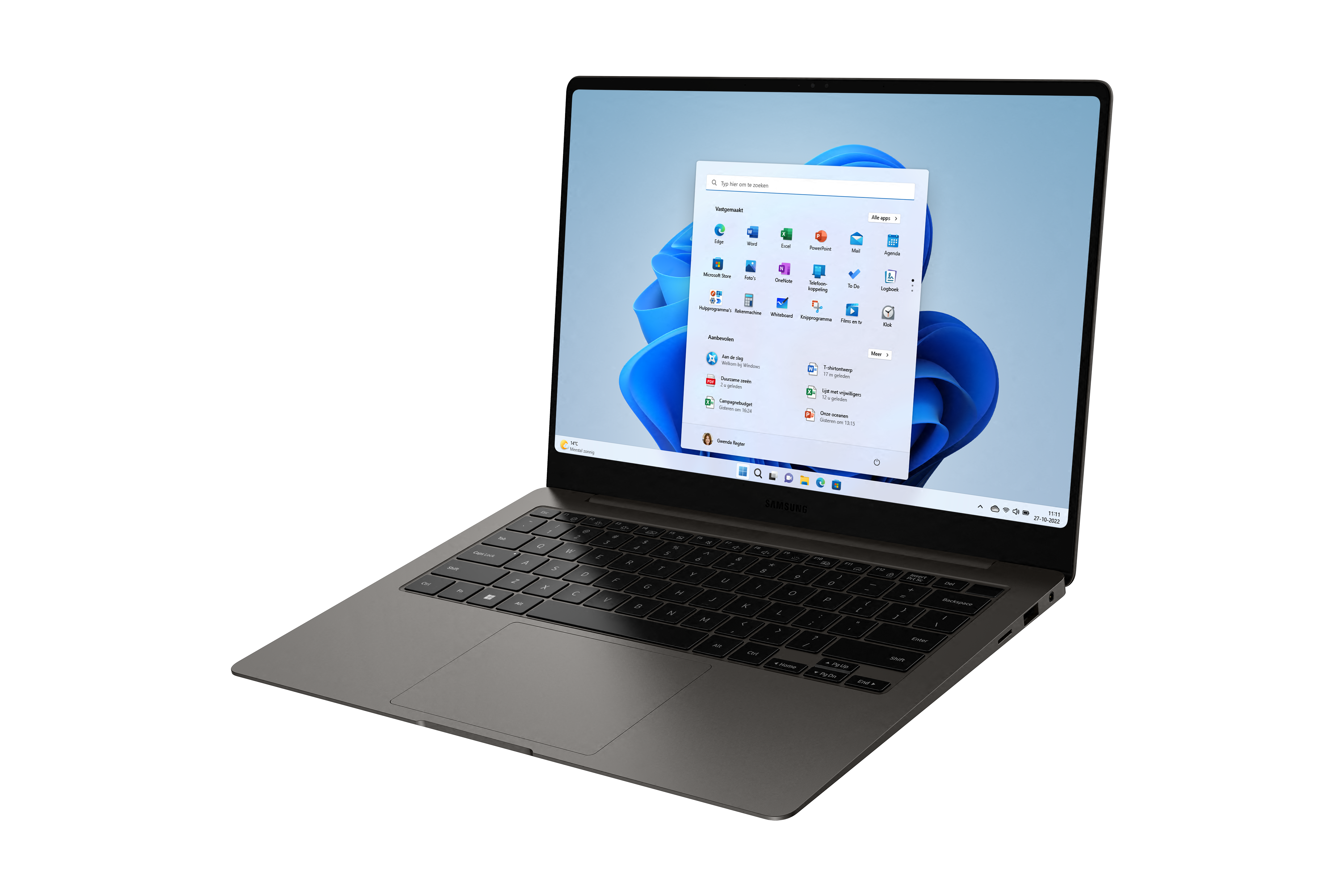 SAMSUNG Galaxy Book3 Pro Grijs - 14.0 inch - Intel Core i7 - 16 GB - 512 GB