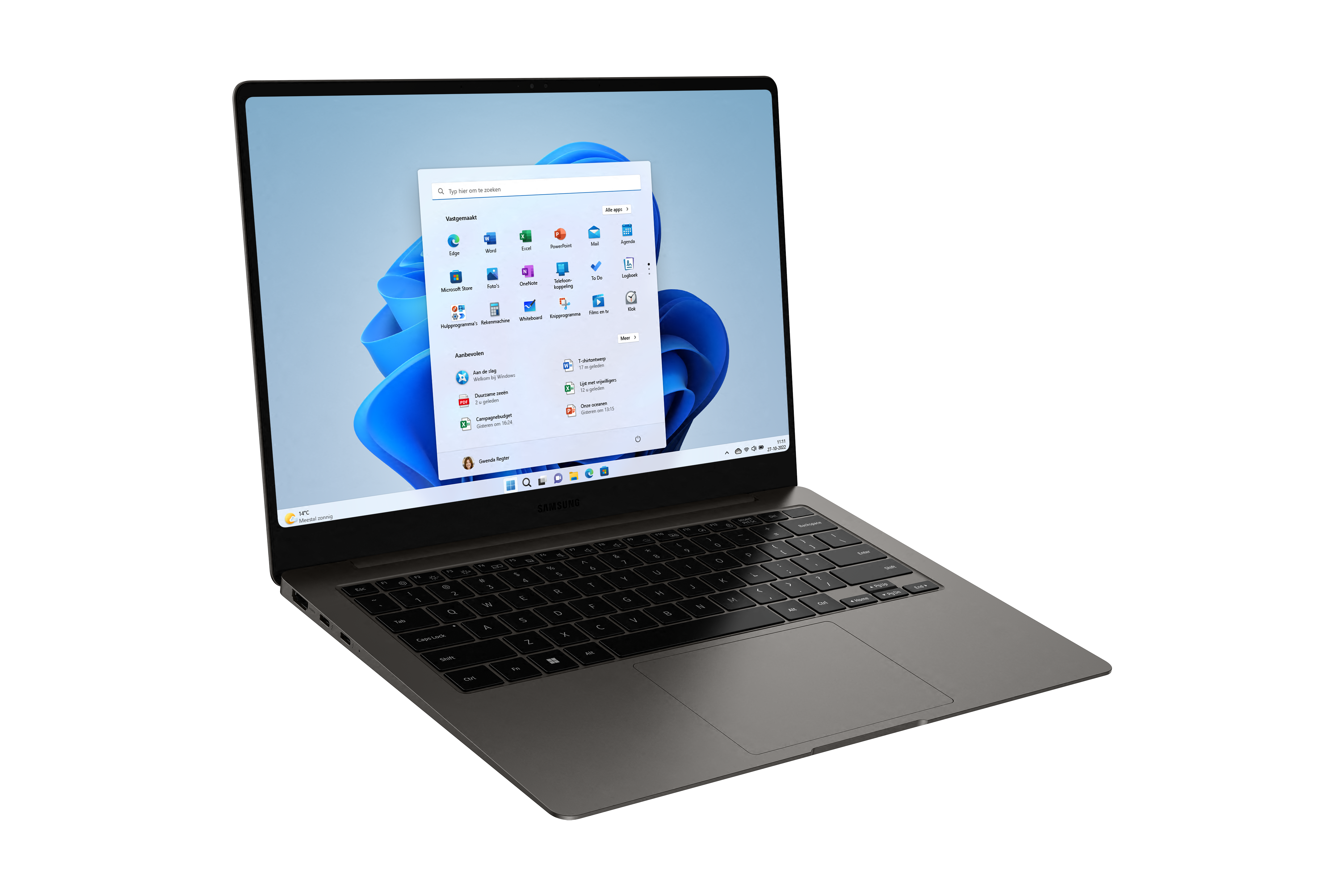 SAMSUNG Galaxy Book3 Pro Grijs - 14.0 inch - Intel Core i7 - 16 GB - 512 GB
