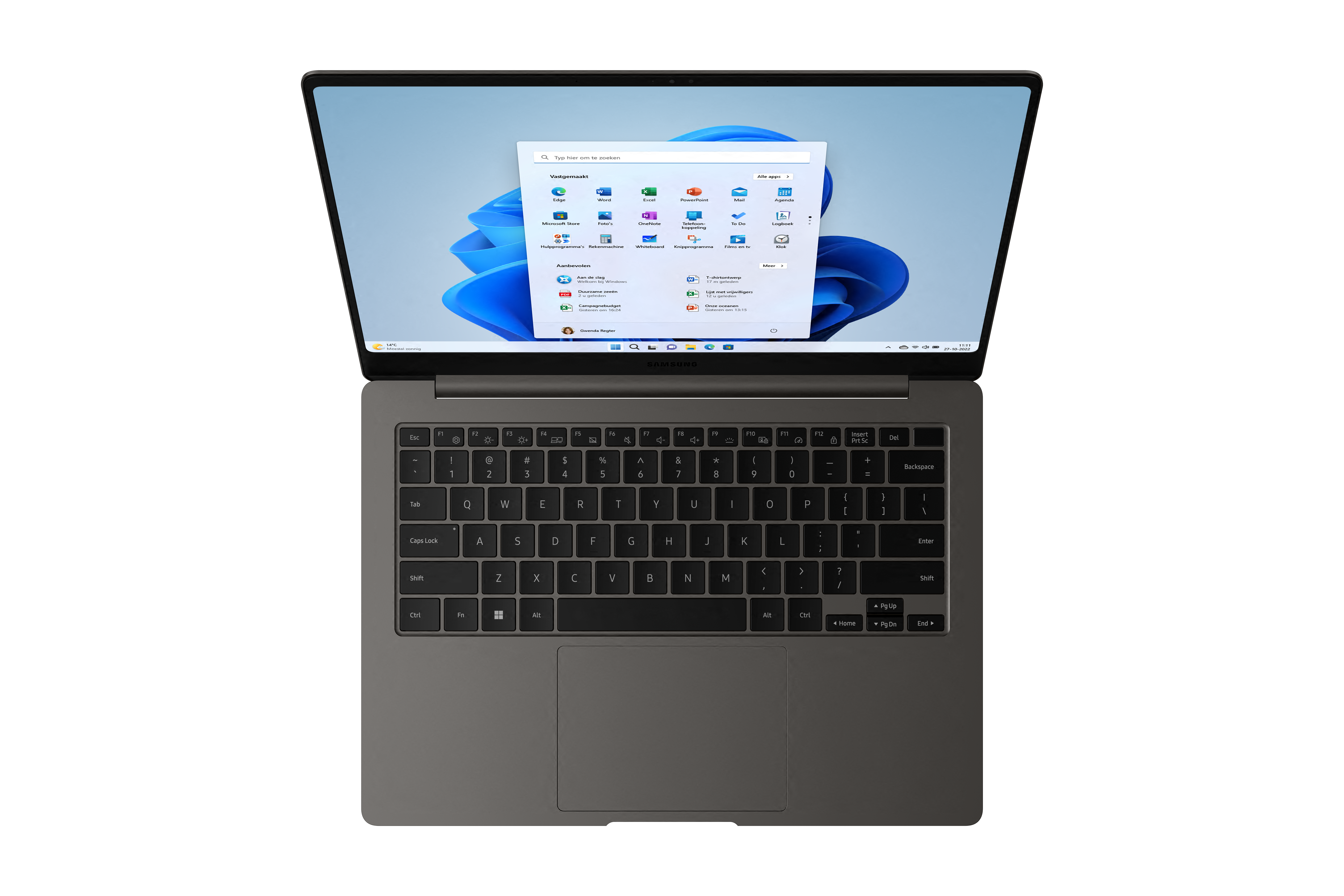 SAMSUNG Galaxy Book3 Pro Grijs - 14.0 inch - Intel Core i7 - 16 GB - 512 GB
