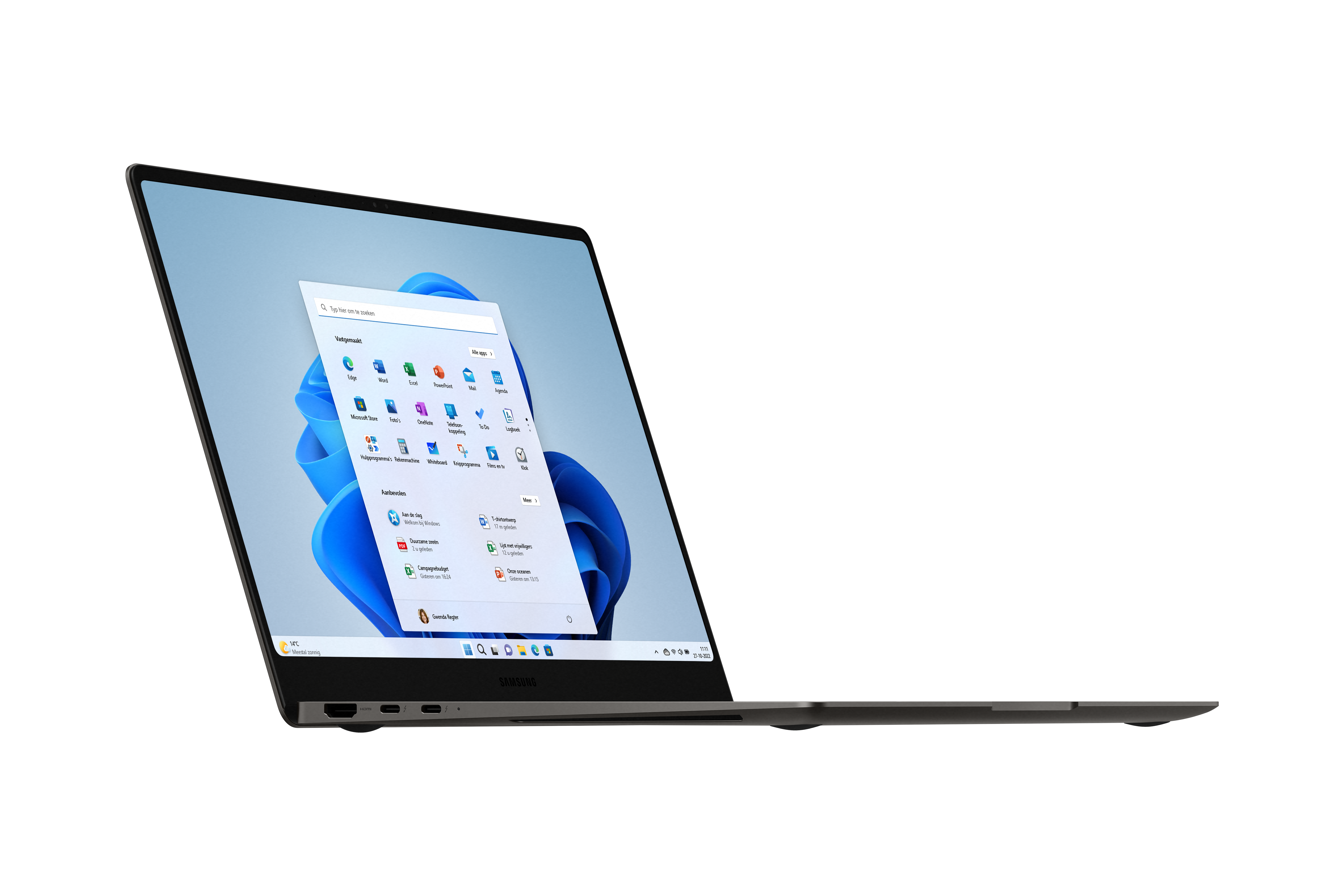 SAMSUNG Galaxy Book3 Pro Grijs - 14.0 inch - Intel Core i7 - 16 GB - 512 GB