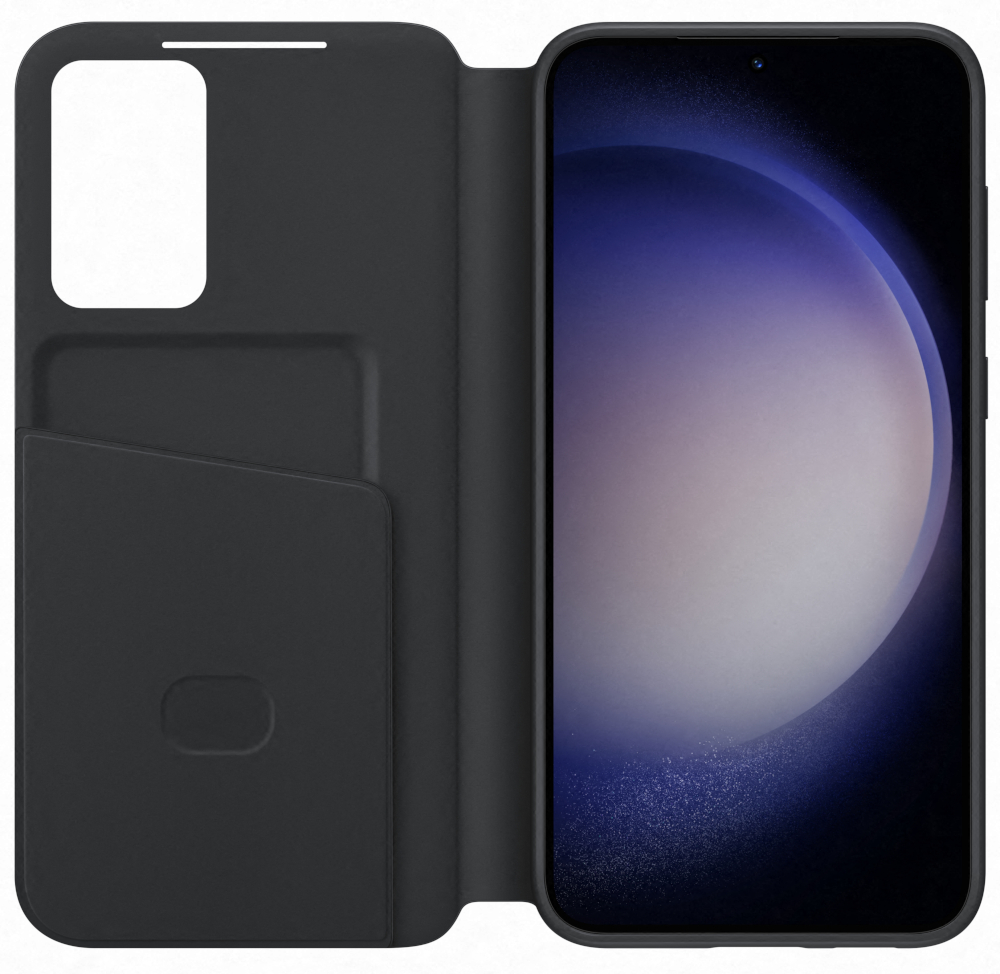 SAMSUNG Flipcover Smart View Galaxy S23+ Zwart (EF-ZS916CBEGWW)