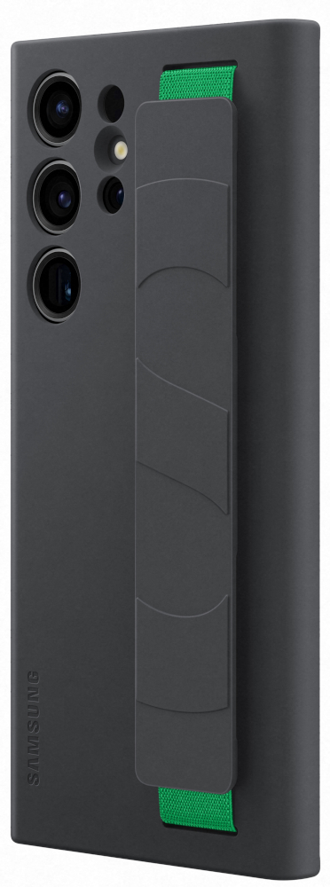 SAMSUNG Cover Silicone Grip Galaxy S23 Ultra Noir (EF-GS918TBEGWW)