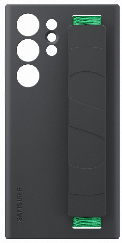 SAMSUNG Cover Silicone Grip Galaxy S23 Ultra Noir (EF-GS918TBEGWW)