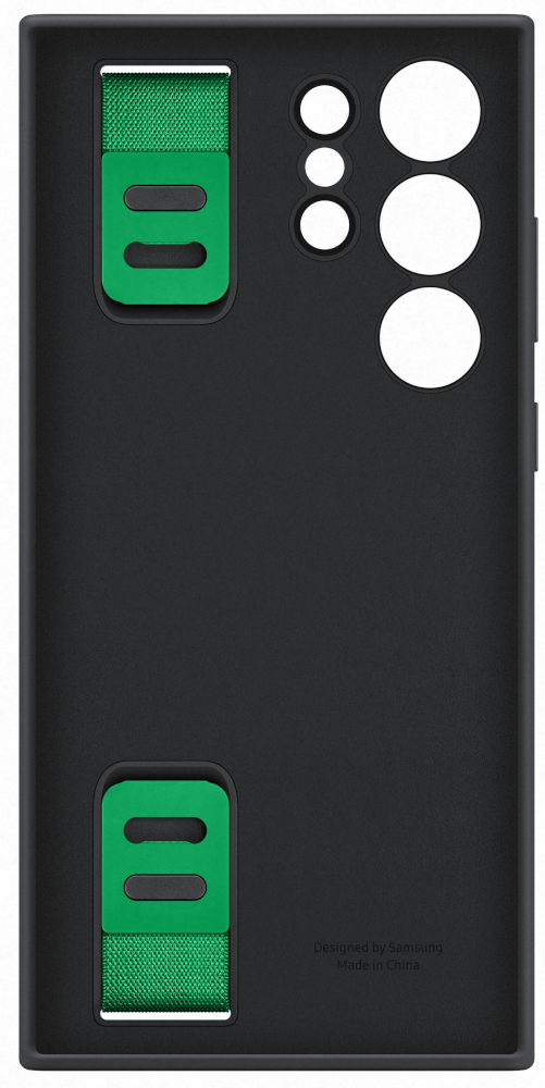 SAMSUNG Cover Silicone Grip Galaxy S23 Ultra Noir (EF-GS918TBEGWW)