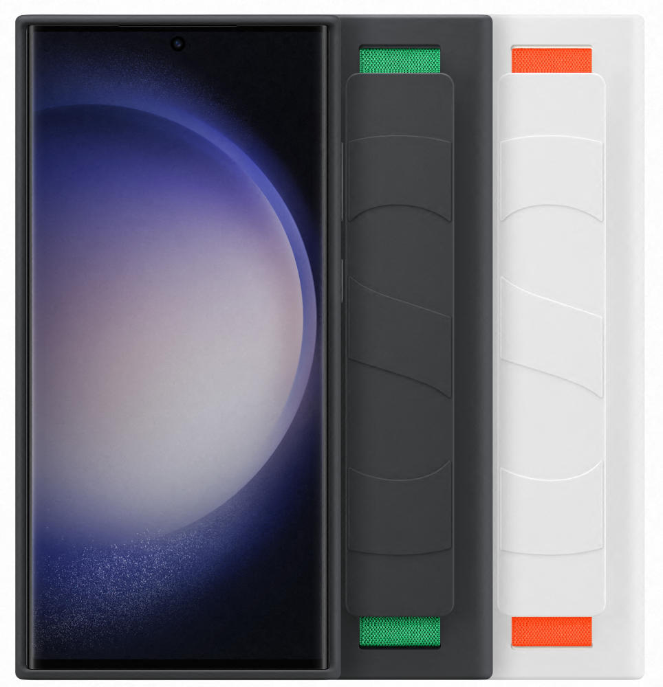 SAMSUNG Cover Silicone Grip Galaxy S23 Ultra Noir (EF-GS918TBEGWW)