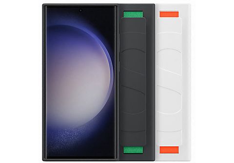 SAMSUNG Cover Silicone Grip Galaxy S23 Ultra Noir (EF-GS918TBEGWW)