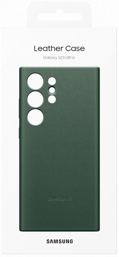 SAMSUNG Cover Leather Galaxy S23 Ultra Noir (EF-VS918LBEGWW)
