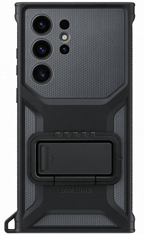 SAMSUNG Cover Titan Rugged Galaxy S23 Ultra Noir (EF-RS918CBEGWW)