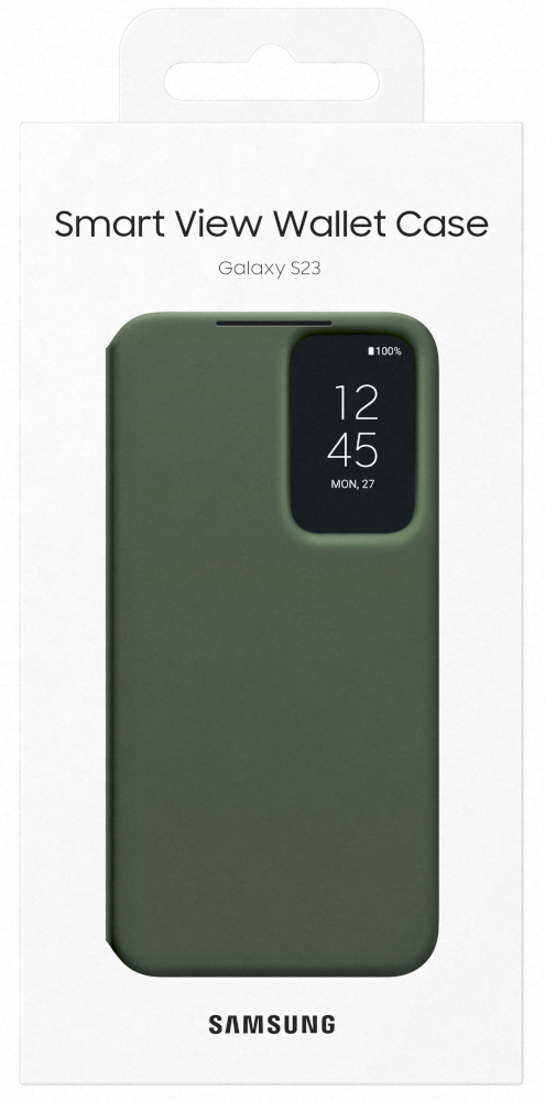 SAMSUNG Flipcover Smart View Galaxy S23 Noir (EF-ZS911CBEGWW)