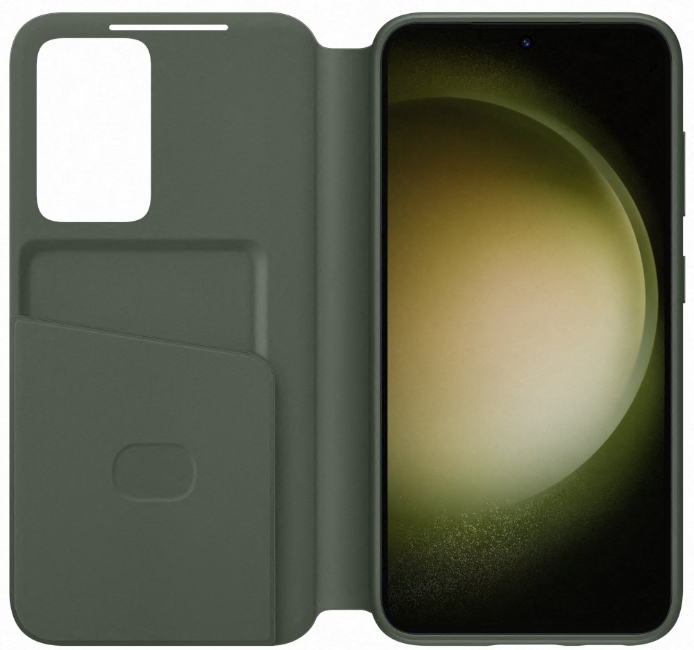 SAMSUNG Flipcover Smart View Galaxy S23 Green (EF-ZS911CGEGWW)