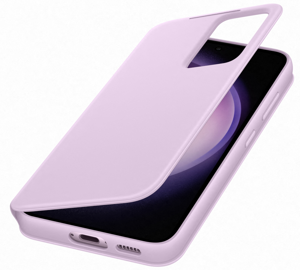 SAMSUNG Flipcover Smart View Galaxy S23 Lavande (EF-ZS911CVEGWW)
