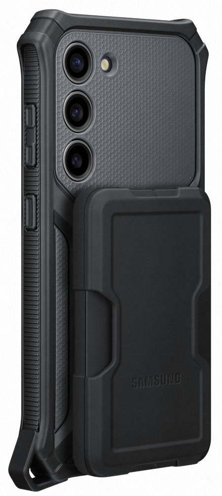 SAMSUNG Cover Titan Rugged Gadget Galaxy S23 Zwart (EF-RS911CBEGWW)