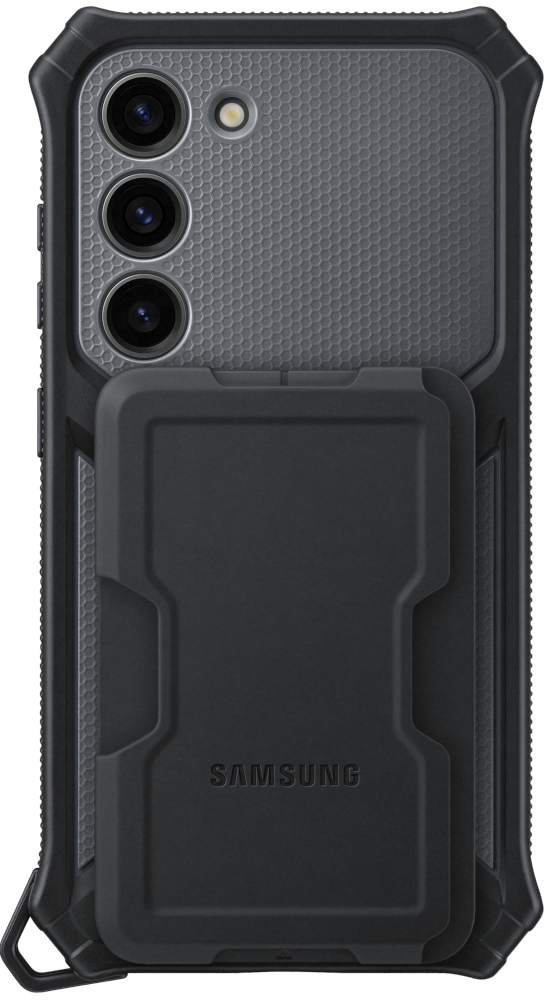SAMSUNG Cover Titan Rugged Gadget Galaxy S23 Zwart (EF-RS911CBEGWW)