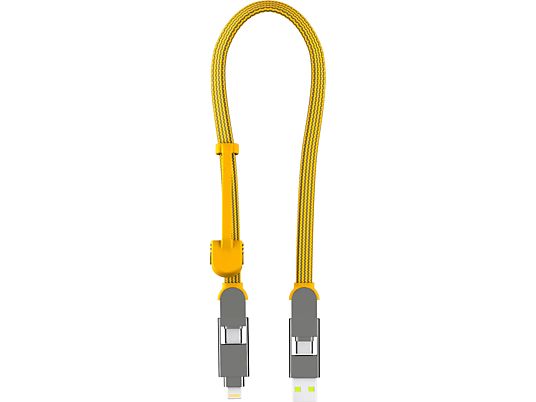 ROLLING SQUARE inCharge XL - Lade und Sync-Kabel (Gelb)