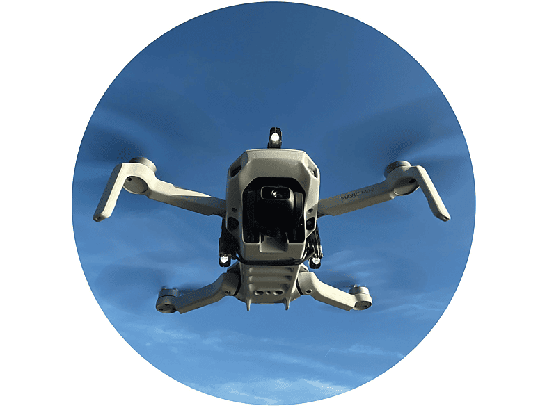 ROBOTERWERK OWL, für DJI Mavic Beleuchtungssystem, Transparent/Schwarz Drohnen Mini