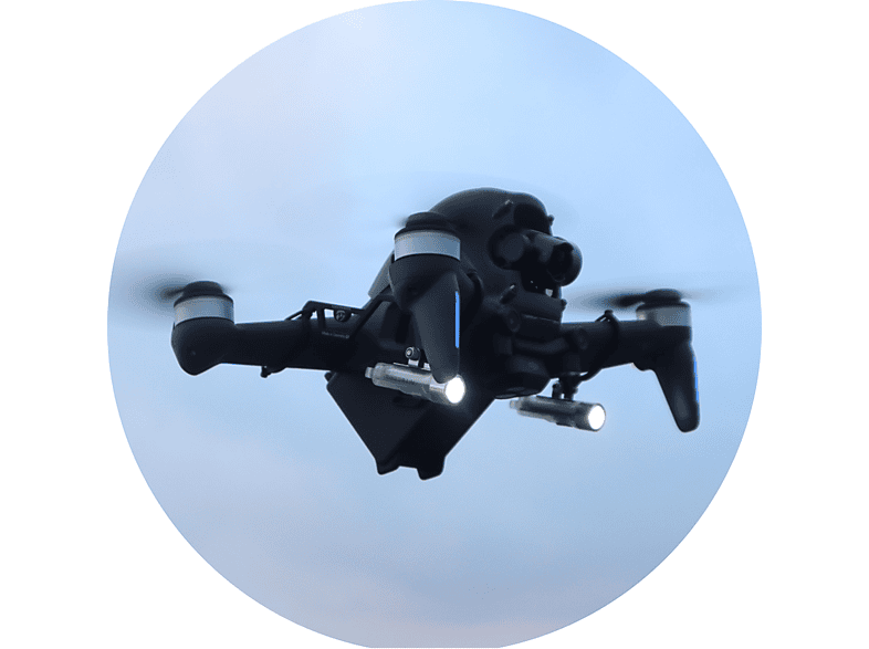 ROBOTERWERK Roboterwerk SELFIE 300 für Beleuchtungssystem, Transparent/Schwarz FPV DJI Drohnen Dual