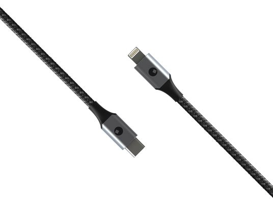 ROLLING SQUARE BCL1R - USB-C zu Lightning Kabel (Schwarz)