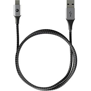 ROLLING SQUARE BAC1R - USB-A zu USB-C Kabel (Schwarz)