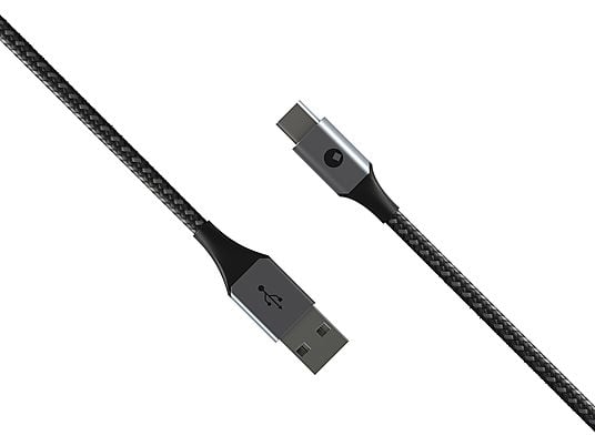 ROLLING SQUARE BAC1R - USB-A zu USB-C Kabel (Schwarz)