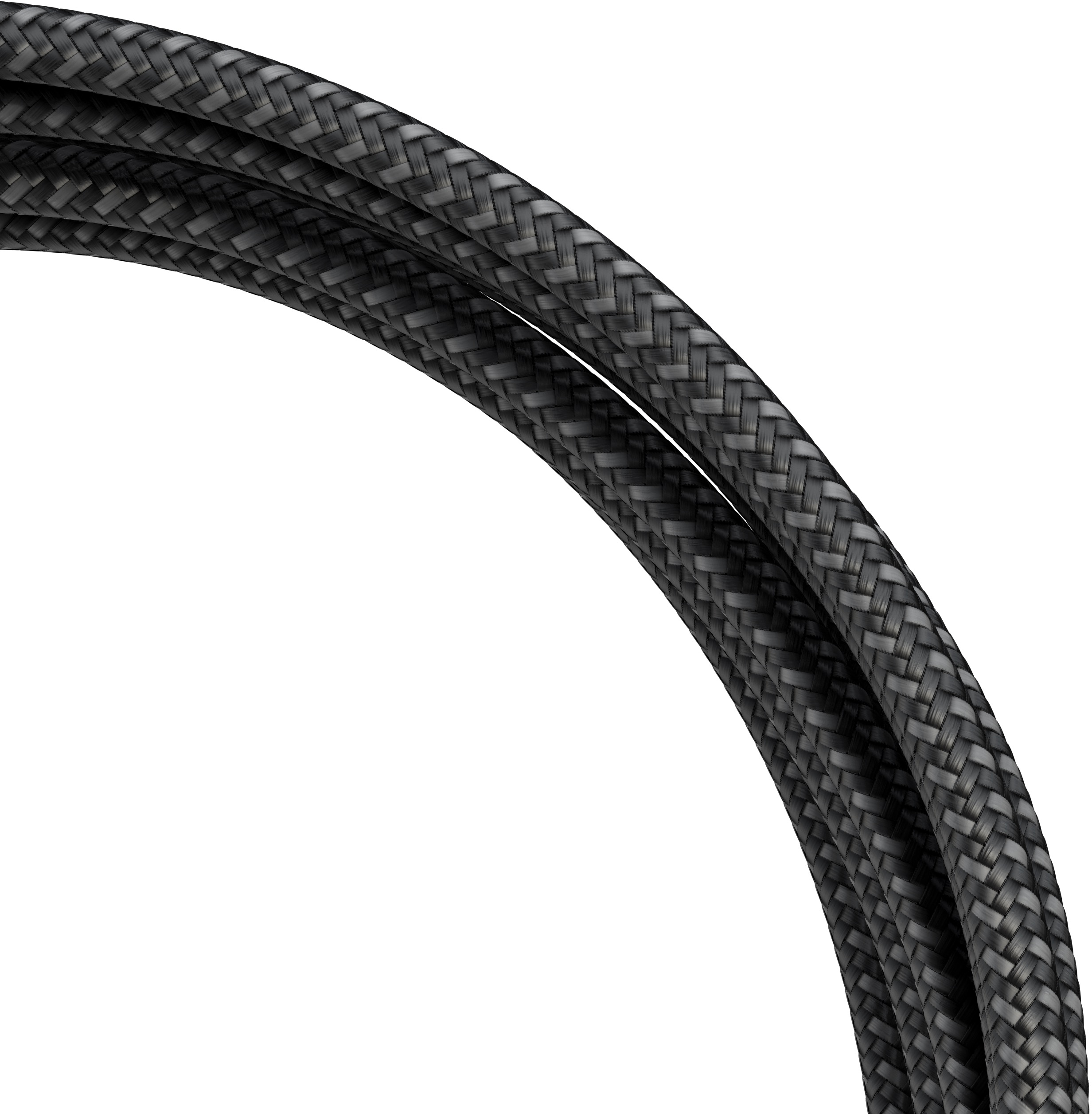 ROLLING SQUARE BAC1R - USB-A zu USB-C Kabel (Schwarz)