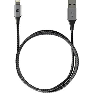 ROLLING SQUARE BAL1R - Câble USB-A vers Lightning (Noir)