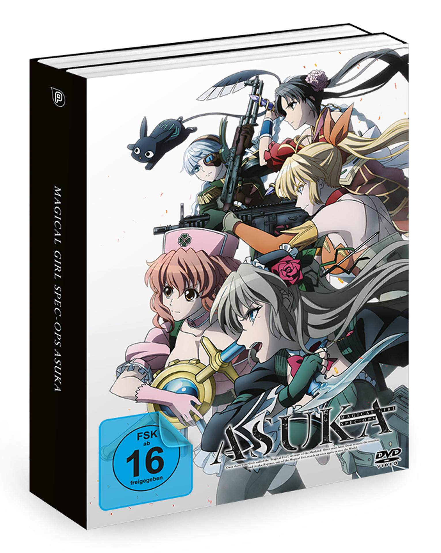Anime-DVD-Box-Set; Charaktere auf dem Cover, Titel: MAGICAL GIRL SPEC-OPS ASUKA.