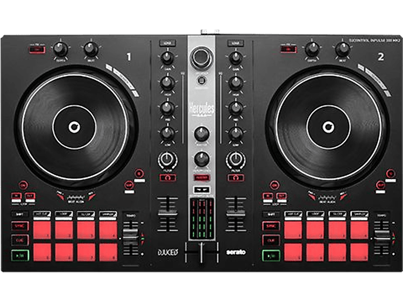 HERCULES Inpulse 300 MK2 - DJ-Controller (Schwarz)