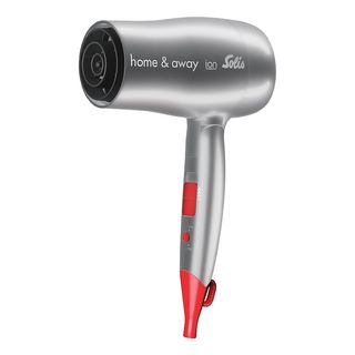 SOLIS 961.70 Home&Away - Sèche-cheveux (Anthracite/Rouge)