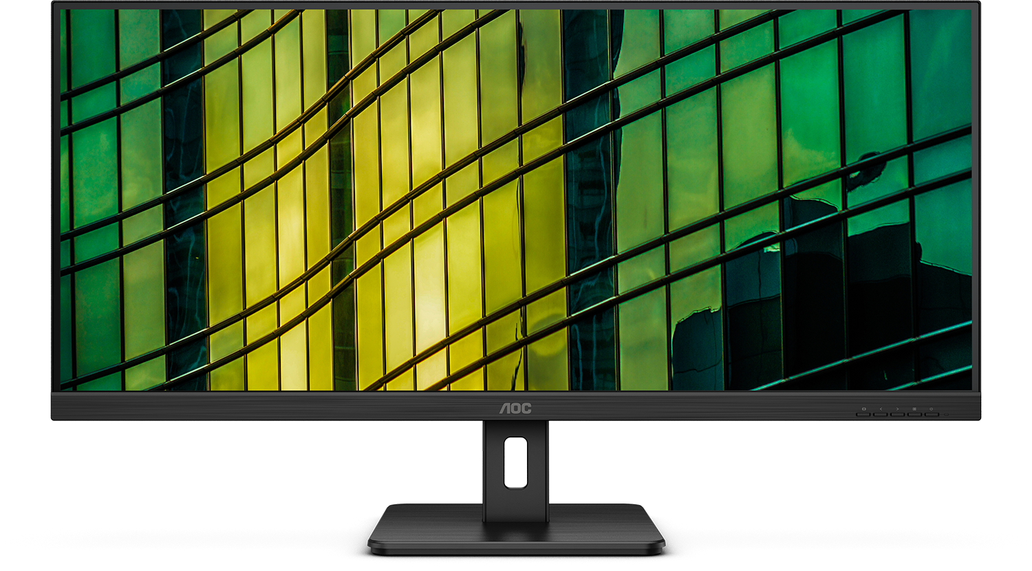 AOC U34E2M 34'' Sík UWQHD 100 Hz 21:9 FreeSync VA LED Monitor