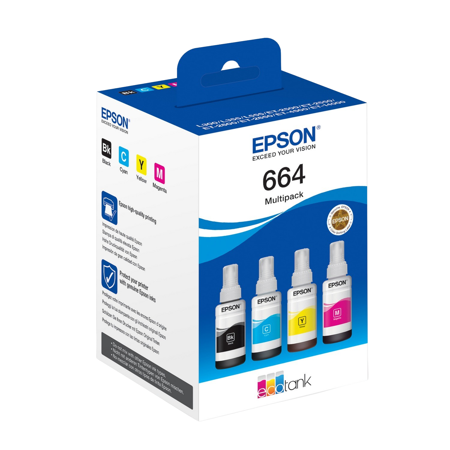 Epson 664 Ink 4clr Multipak