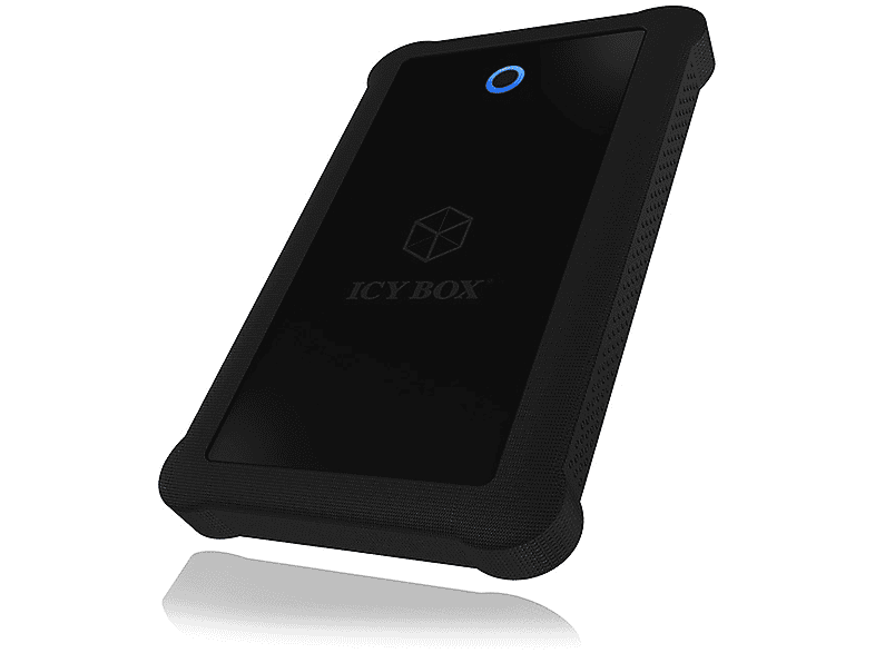 RAIDSONIC Festplattengehäuse Icy Box IB-233U3-B für 2.5 Zoll SATA III, USB 3.0 Micro-B, Schwarz — Foto 5 von 5