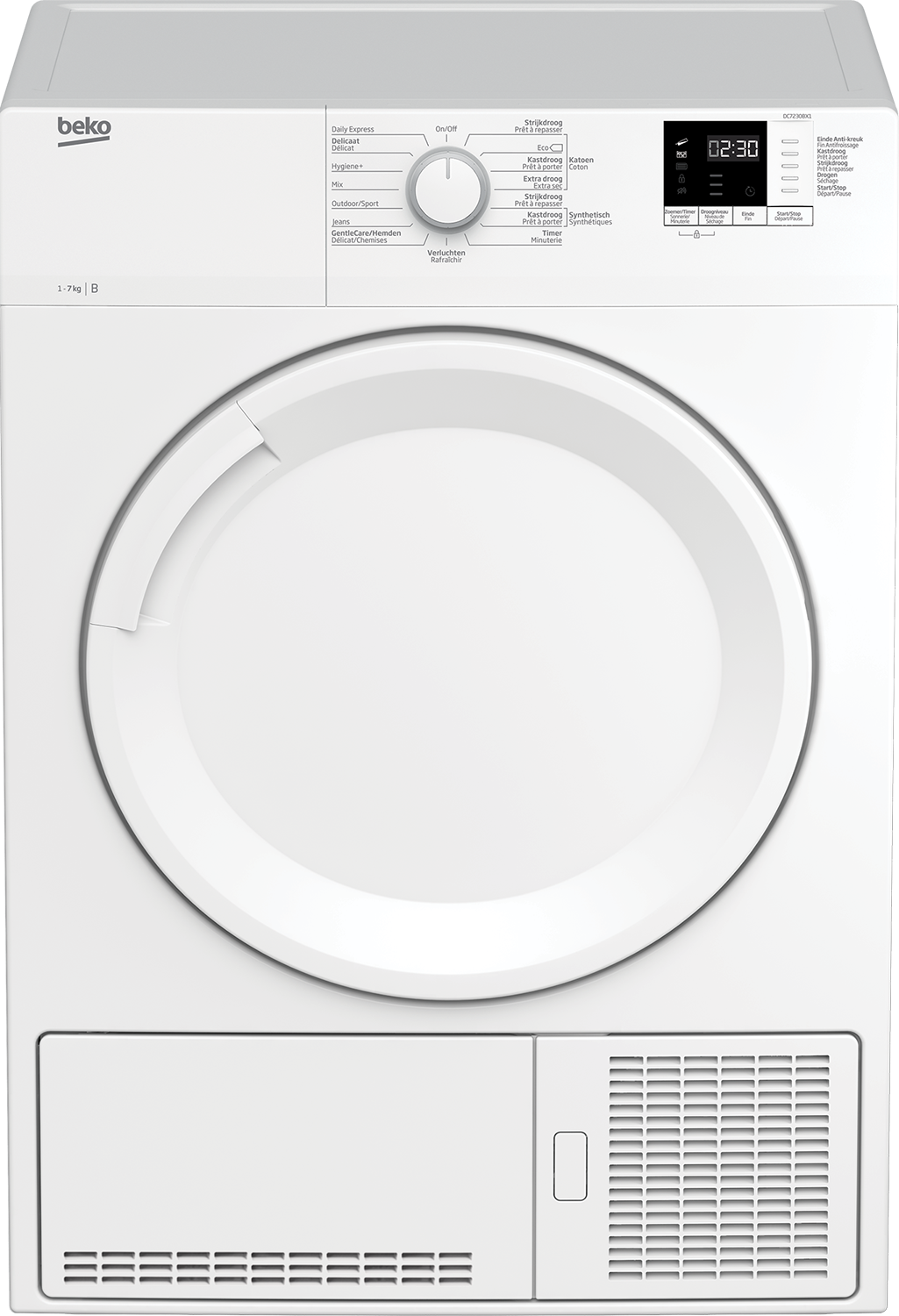 BEKO DC7230BX1 Condensdroger